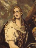 Greco, El - The Penitent Magdalene